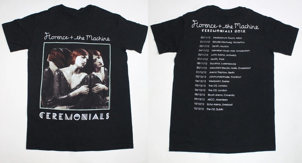 Florence And the Machine Shirt Ceremonials Tour 2012 Shirt Indie Rock  BL2122