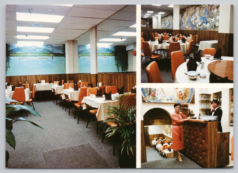 Vancouver British Columbia Canada, West Lake Restaurant, Vintage Postcard