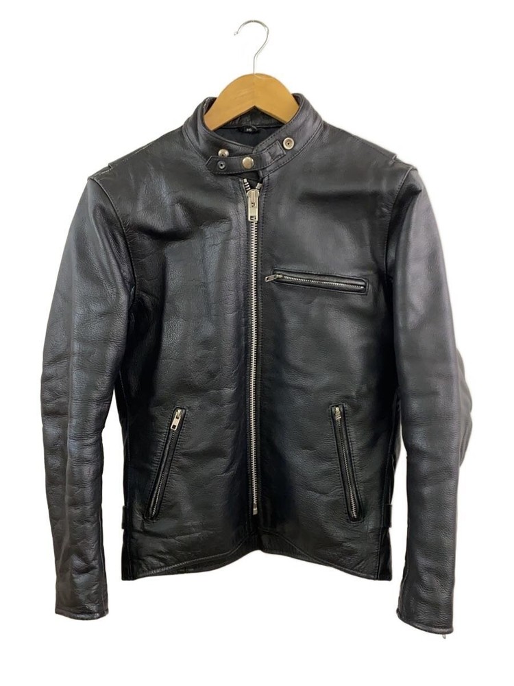 Freedom Single Riders Jacket/36/Leather/Blk/Plain 21901