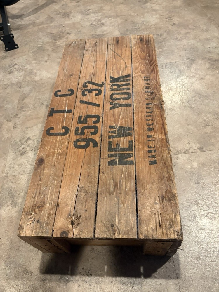 Antique Wooden Crate