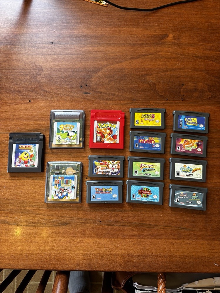 Gameboy Game Lot *POKEMON* *Super Mario*