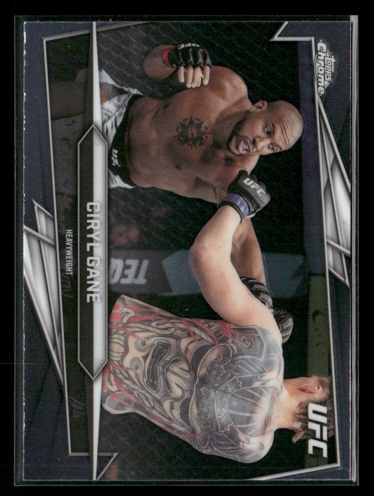 Ciryl Gane 2026 Topps Chrome UFC #18 MMA/UFC