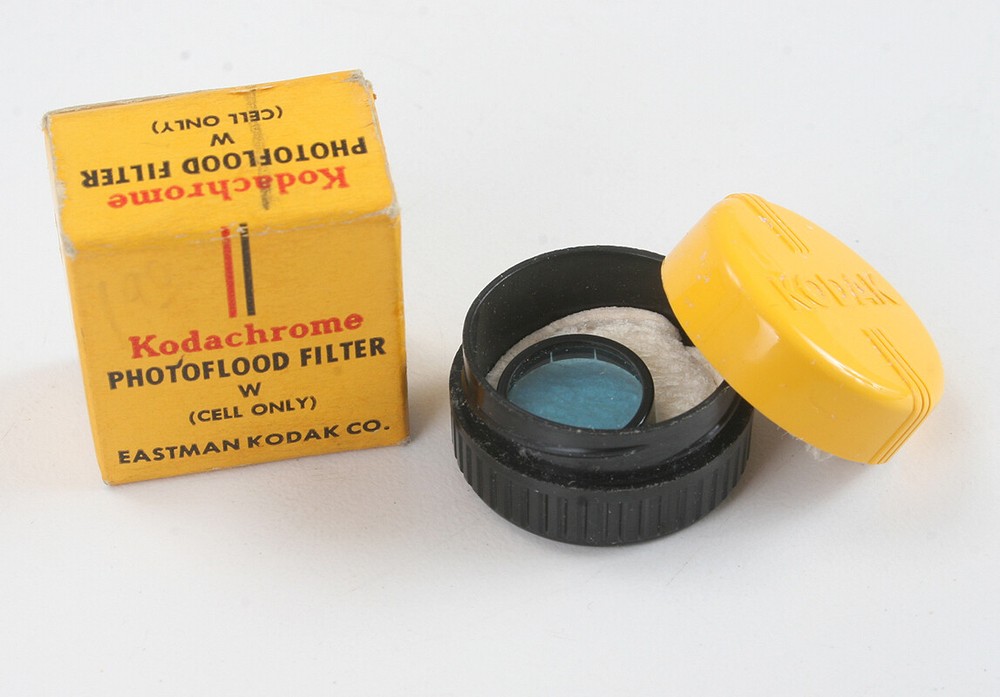 KODAK KODACHROME PHOTOFLOOD FILTER W SLIP-ON, BOXED, HAZY/176770