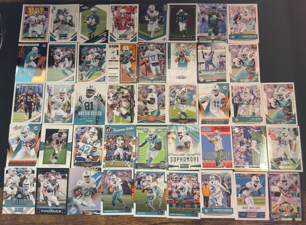 Miami Dolphins Lot - Random Years - RCs, Inserts, Base - *YOU PICK* (Read Desc)