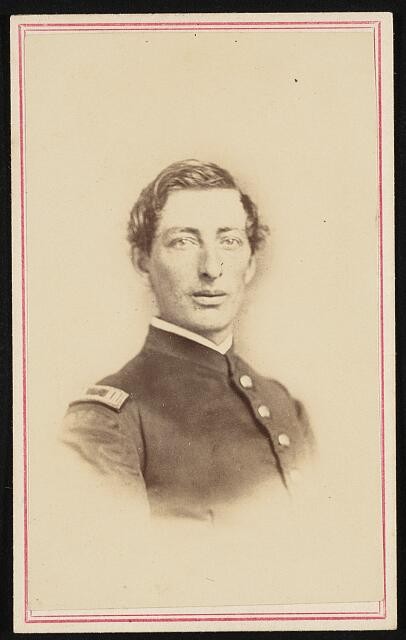 Captain Ira B. Smith of Co. C, 7th Connecticut Infantry Regiment in uniform