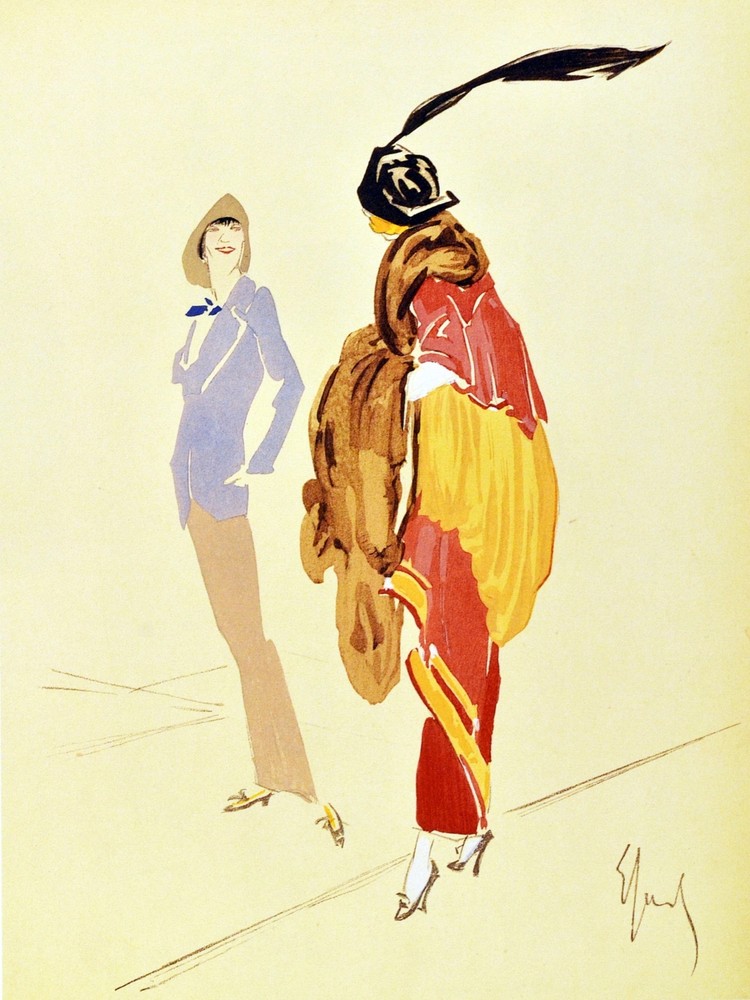 Decoration poster.Interior design Art.Retro fashion shop.Deco flirt.6368