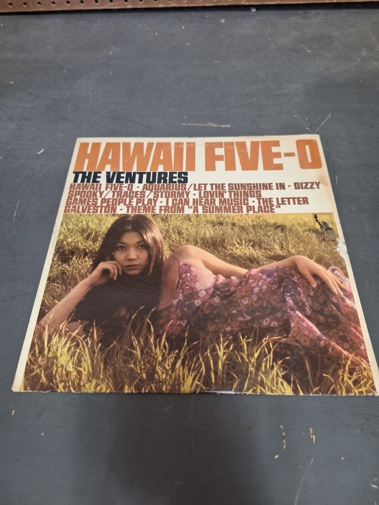 THE VENTURES Hawaii Five‑O LP Liberty Records LST-8061 1970 Stereo