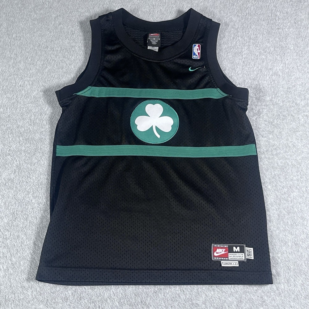 Nike Rewind 1925 Boston Celtics Paul Pierce 34 Throwback Swingman Jersey Youth M