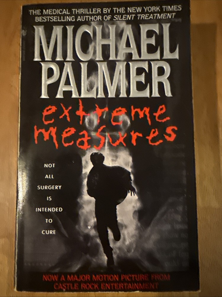Extreme Measures by Michael Palmer, 0553295772, Paperback Book