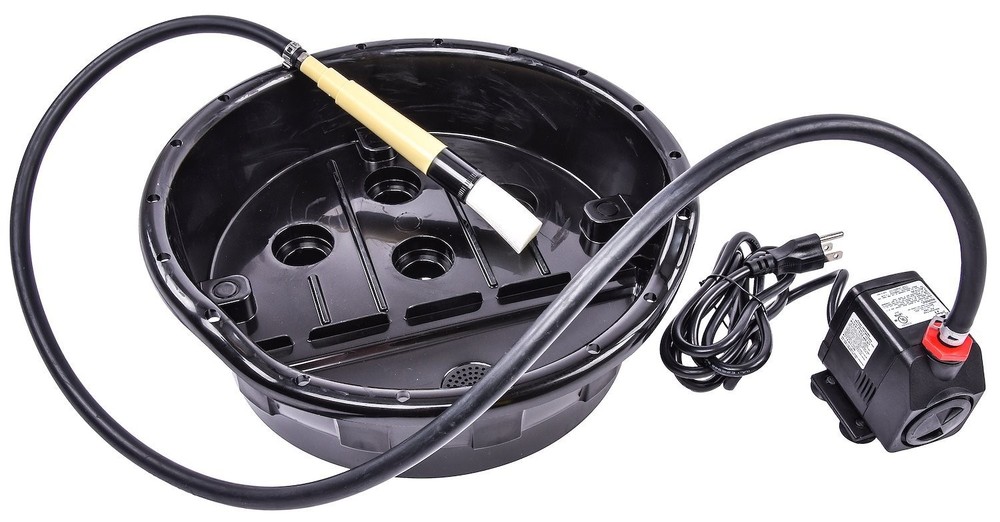 JEGS 81340 Bucket Top Parts Washer Fits Most 5-Gallon Plastic Buckets 3.50 in. M