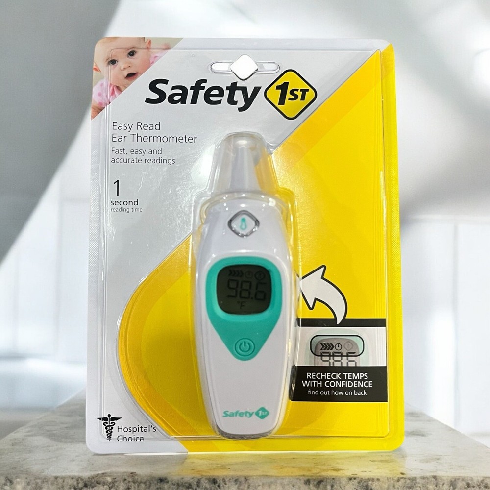 New Safety 1st Quick Read Digital Ear Thermometer Model:TH085
