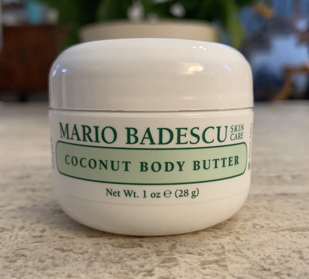 MARIO BADESCU Travel Size Coconut Body Butter 1oz 28g Sealed NEW in Box