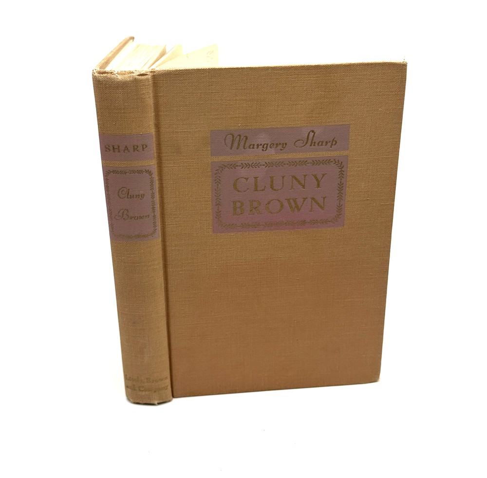 Cluny Brown by Margery Sharp 1944 Little Brown Hardcover Later Printing