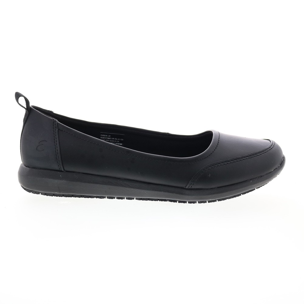 Emeril Lagasse Julia Smooth Womens Black Wide Athletic Work & Safety Shoes