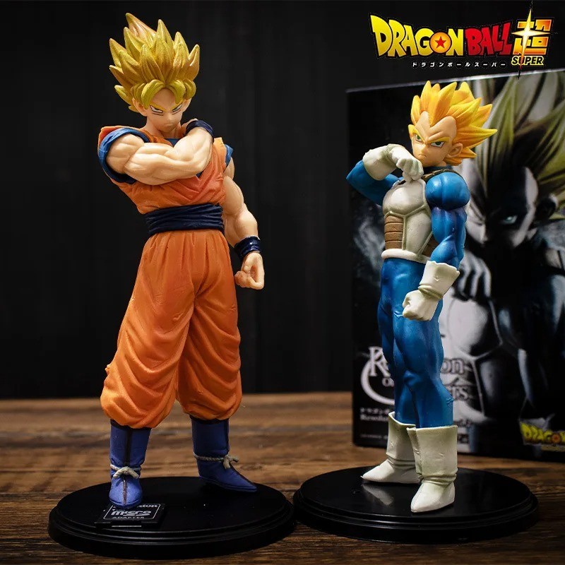 Dragon Ball Z Super Saiyan Goku & Vegeta PVC Action Figure Anime Collectible