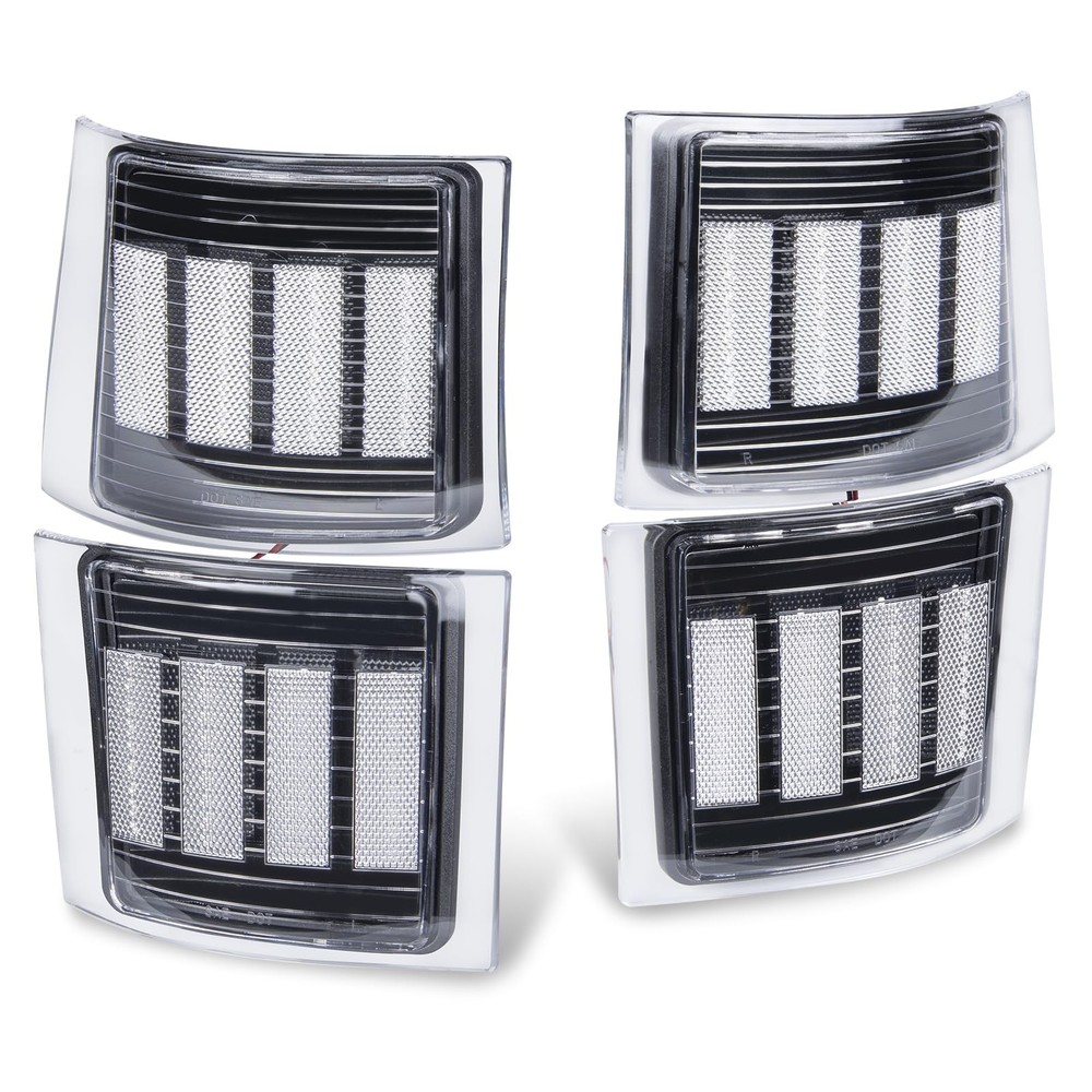 Gempro LED Corner Lights Side Marker Signal Lamps for Chevy C/K 1500 2500 350...