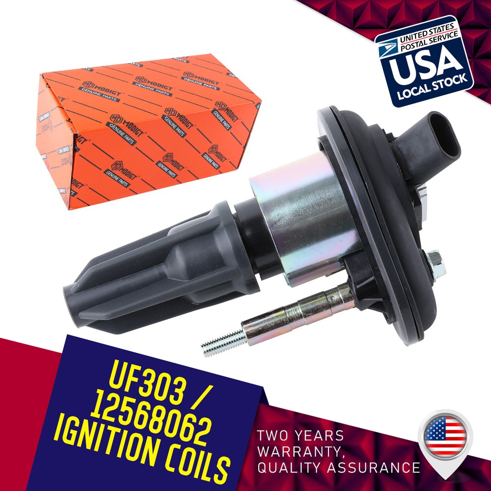 High-Performance Ignition Coil Set for Chevy Trailblazer GMC Canyon Envoy UF-303 C1395