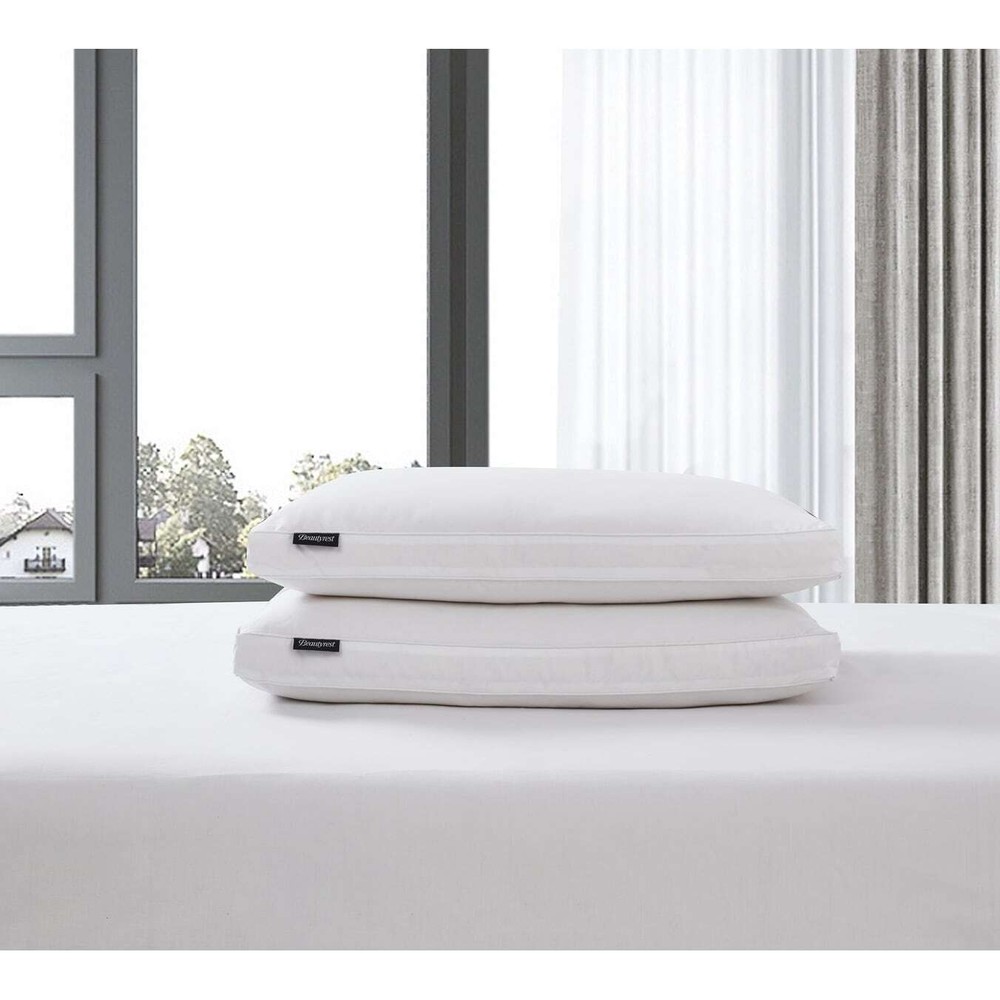 Beautyrest 2-Pack Premium White Feather & Down Pillow Set