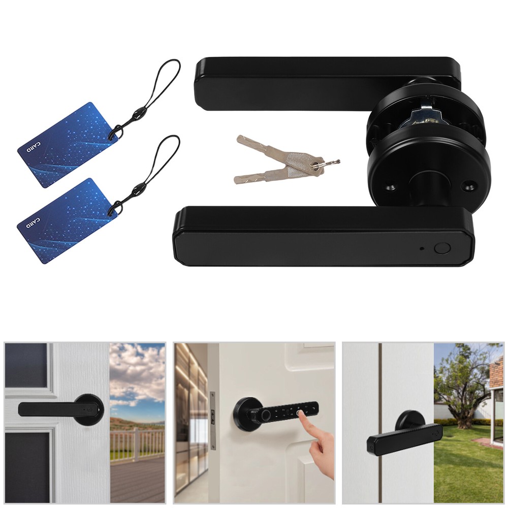Smart Fingerprint Door Lock with Keyless Entry & Electronic Keypad