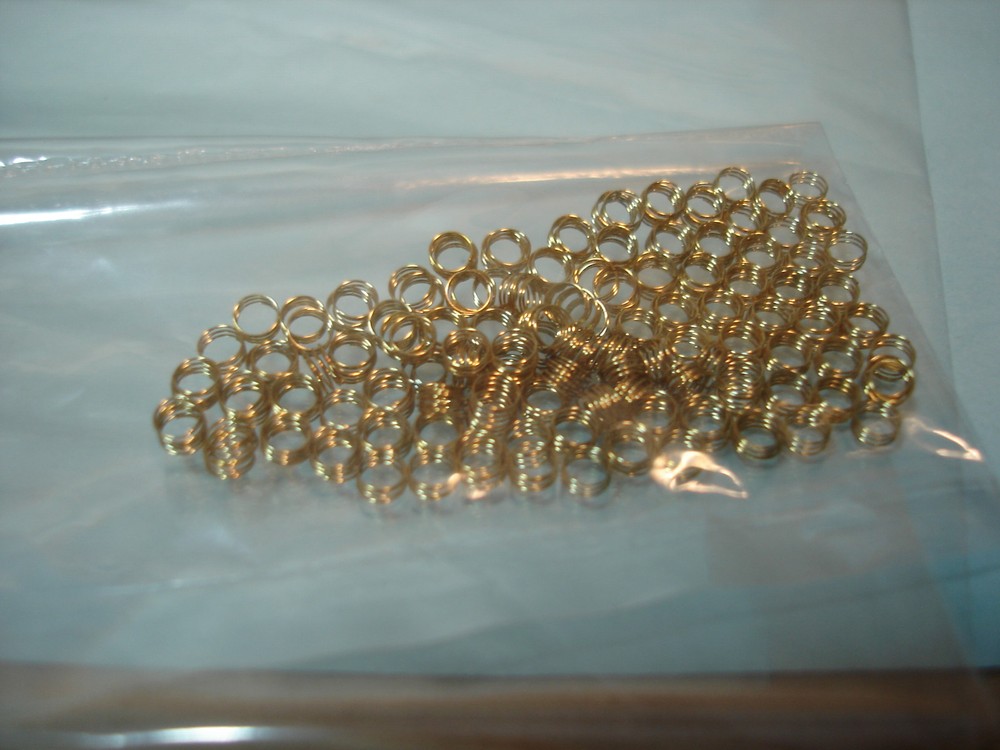 50 PR REPRODUCTION COMMUTATOR BRUSH SPRINGS FITS X-TRACTION , 4 GEAR & AFX