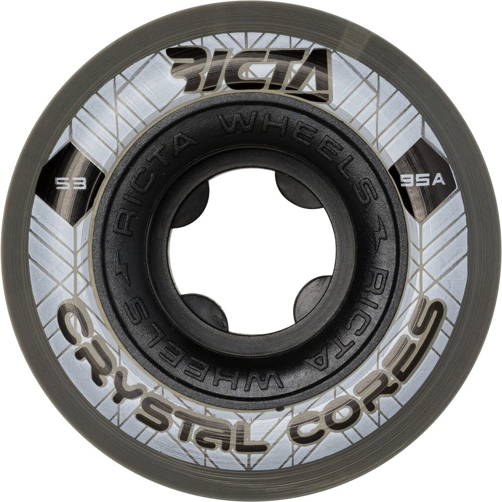 Ricta Crystal Cores 53mm 95a Skateboard Wheels (Set of 4)