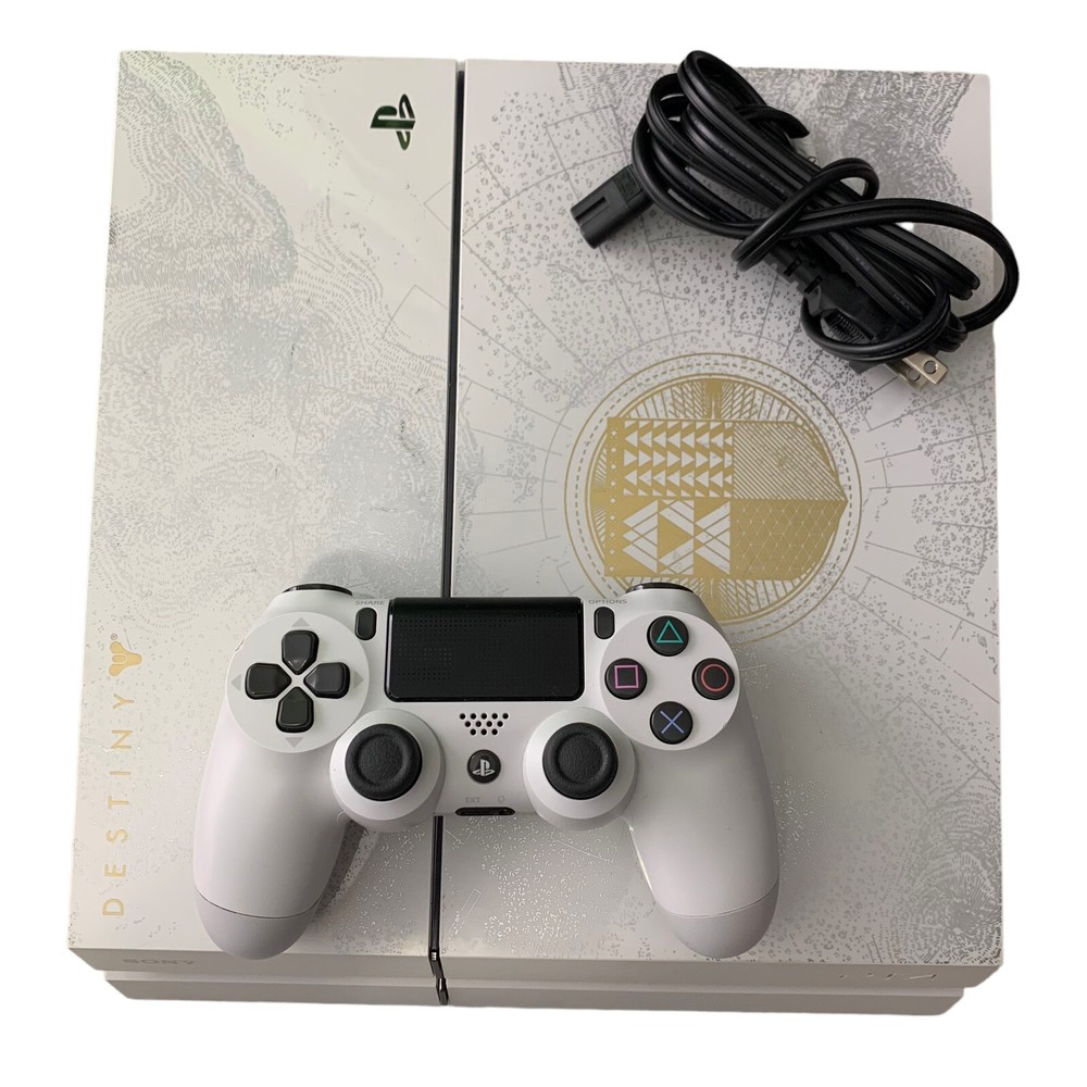 Sony PlayStation 4 PS4 Destiny Console Limited Edition Firmware F.W 11.2 / 500GB