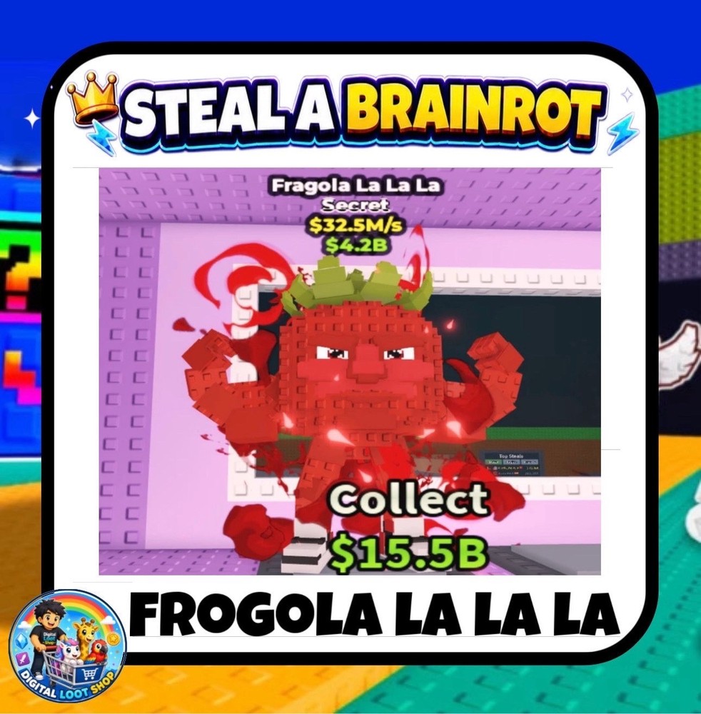 Steal a Brainrot Fragola La La La 32.5m/s | FAST DELIVERY