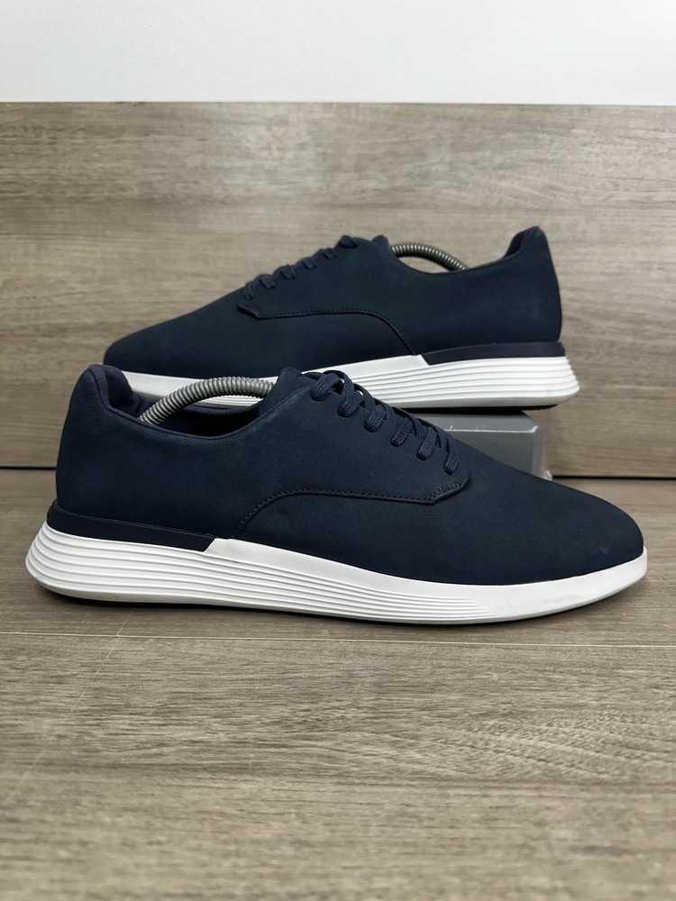 Wolf & Shepherd Crossover™ Derby Sport Sneakers Navy/White Men's Size 10.5