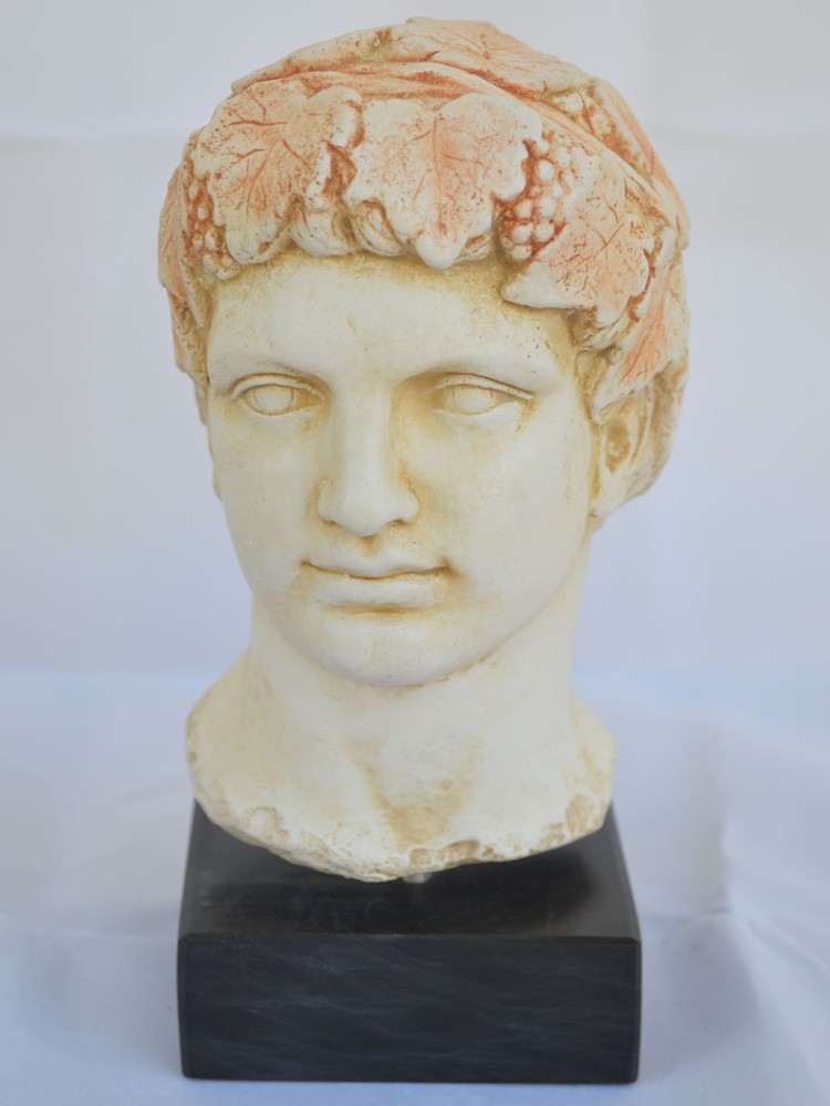 Dionysus Bust- Dionysos God of Wine - Ancient Greece