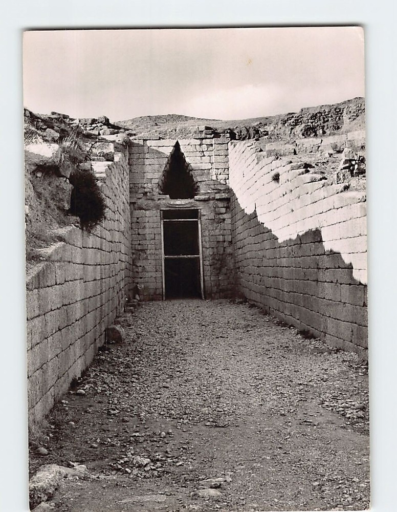 Postcard The Grave of Agamemnon Mykines Greece