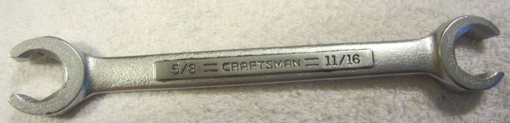 1,5/8'' x 11/16'' CRAFTSMAN USA Flare Nut Wrench 44173 -V- tool VTG