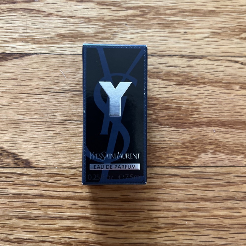 YSL YVES SAINT LAURENT Y EDP 7.5ml .25fl oz COLOGNE MINI NEW IN BOX