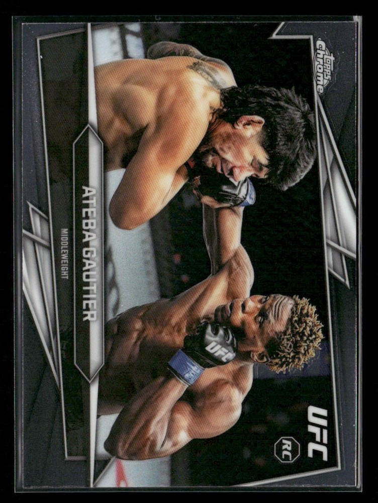 Ateba Gautier 2026 Topps Chrome UFC #7 RC MMA/UFC
