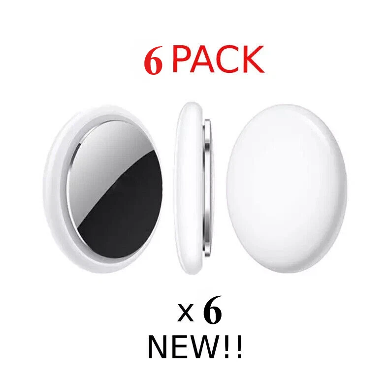6 Pack Smart Air Tag GPS Bluetooth Tracking for Keys/ IOS & Android