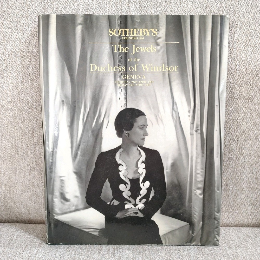 The Jewels of the Duchess of Windsor Sotheby’s Auction Catalogue 1987 Price List