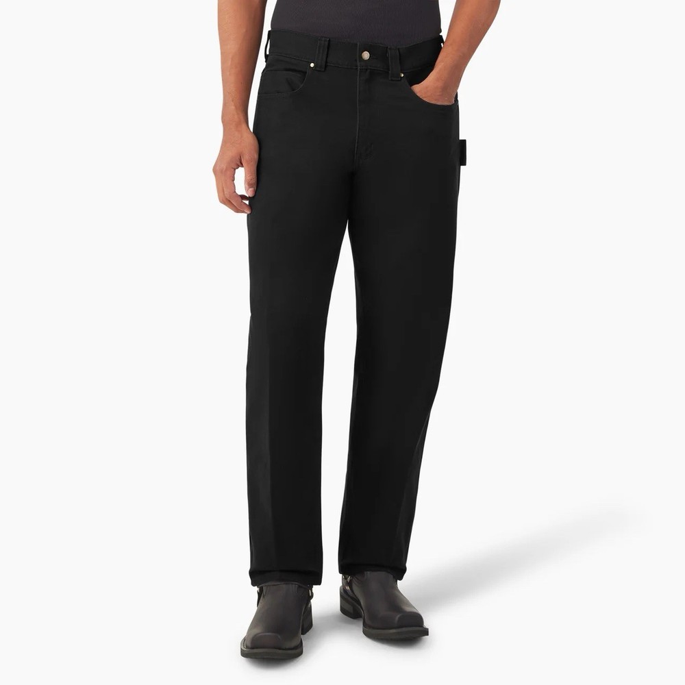 Harley-Davidson x Dickies Men’s Carpenter Work Pants-32x32, Black