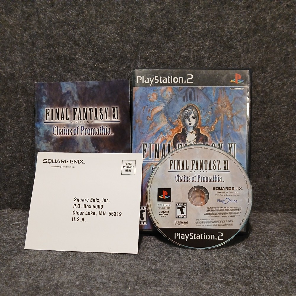 Final Fantasy XI Online: Chains of Promathia (Sony PlayStation 2, 2004)