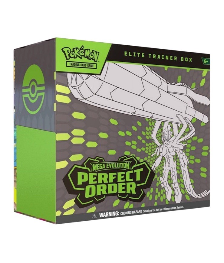 Pokémon TCG: Mega Evolution 3: Perfect Order: Elite Trainer Box Sealed