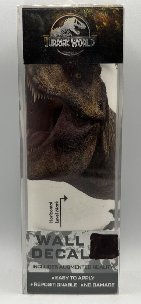 Jurassic World Wall Decal 20”x 14” Easy To Apply Repositionable No Damage