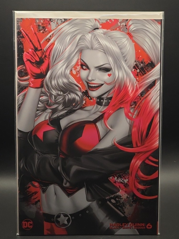 Harley Quinn Black White Redder 6 DC Comics Ariel Diaz Cover 2023