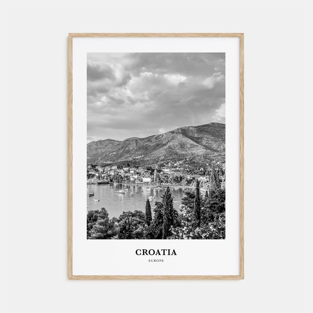 Croatia Wall Art Croatia Wall Decor Croatia Poster Croatia Home Decor Croatia
