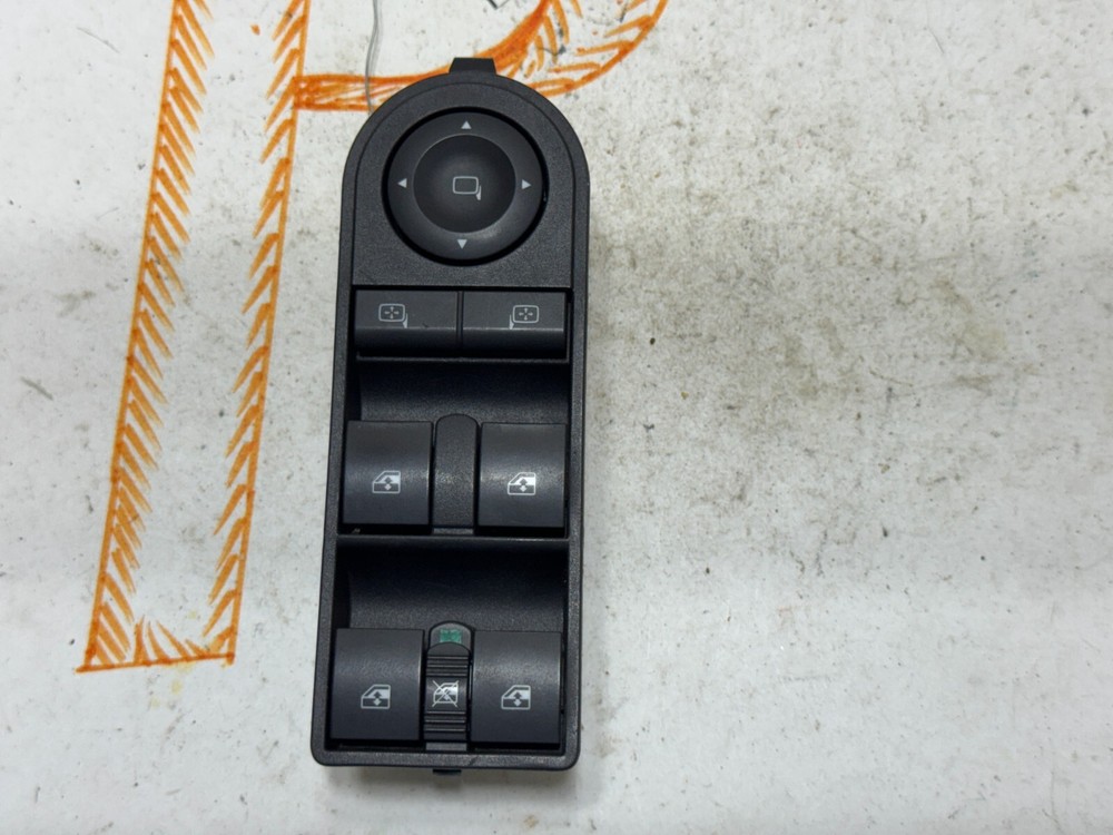 2008-2009 SATURN ASTRA DRIVER MASTER POWER WINDOW MIRROR CONTROL SWITCH OEM