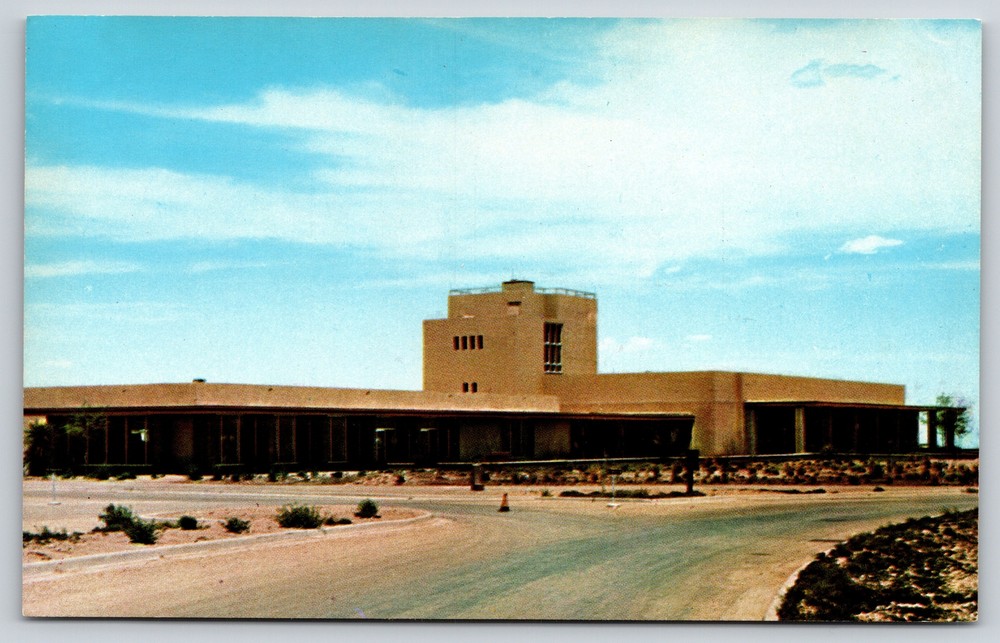 Carlsbad Caverns Nat'l Park New Mexico~Visitors Center est 1957~1958 Postcard