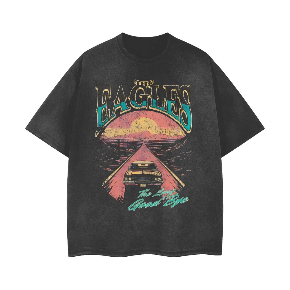 [ACID WASHED RIPPED] Distressed Vintage Feel - Rock Band T-Shirt Unisex 102889