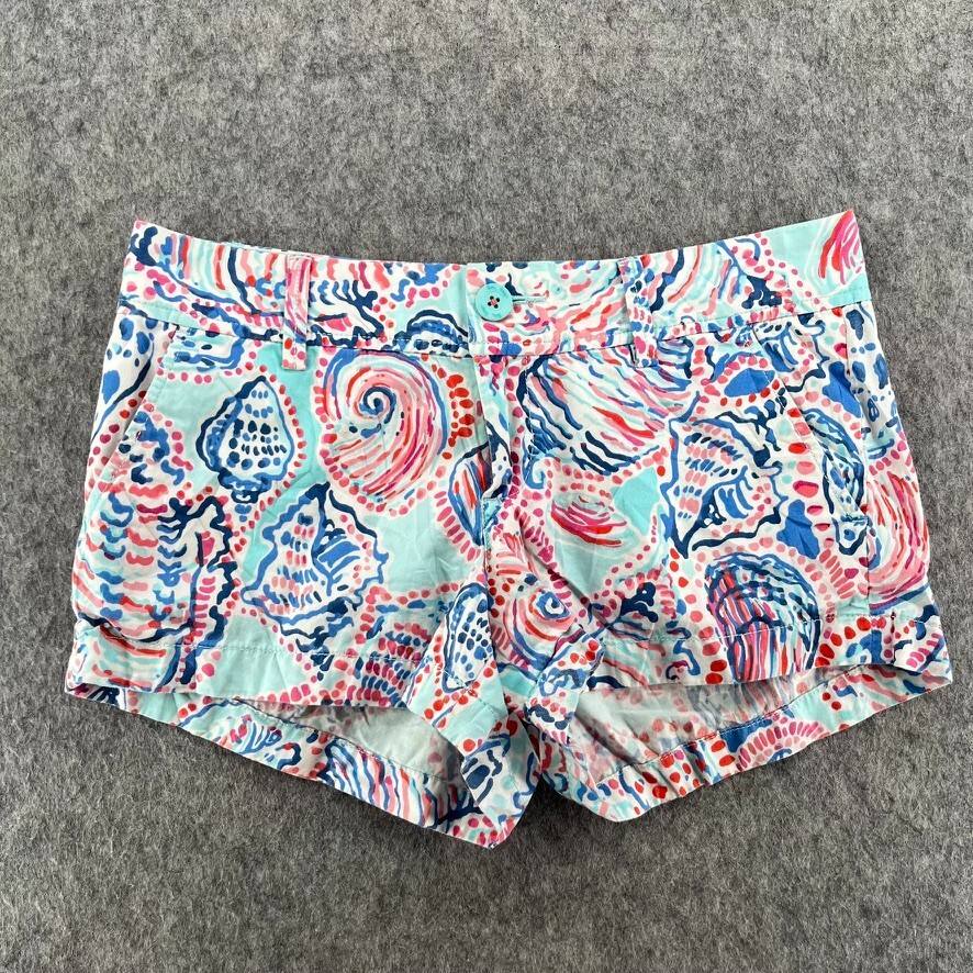 Lilly Pulitzer The Walsh Cotton Shorts 4 Tropical