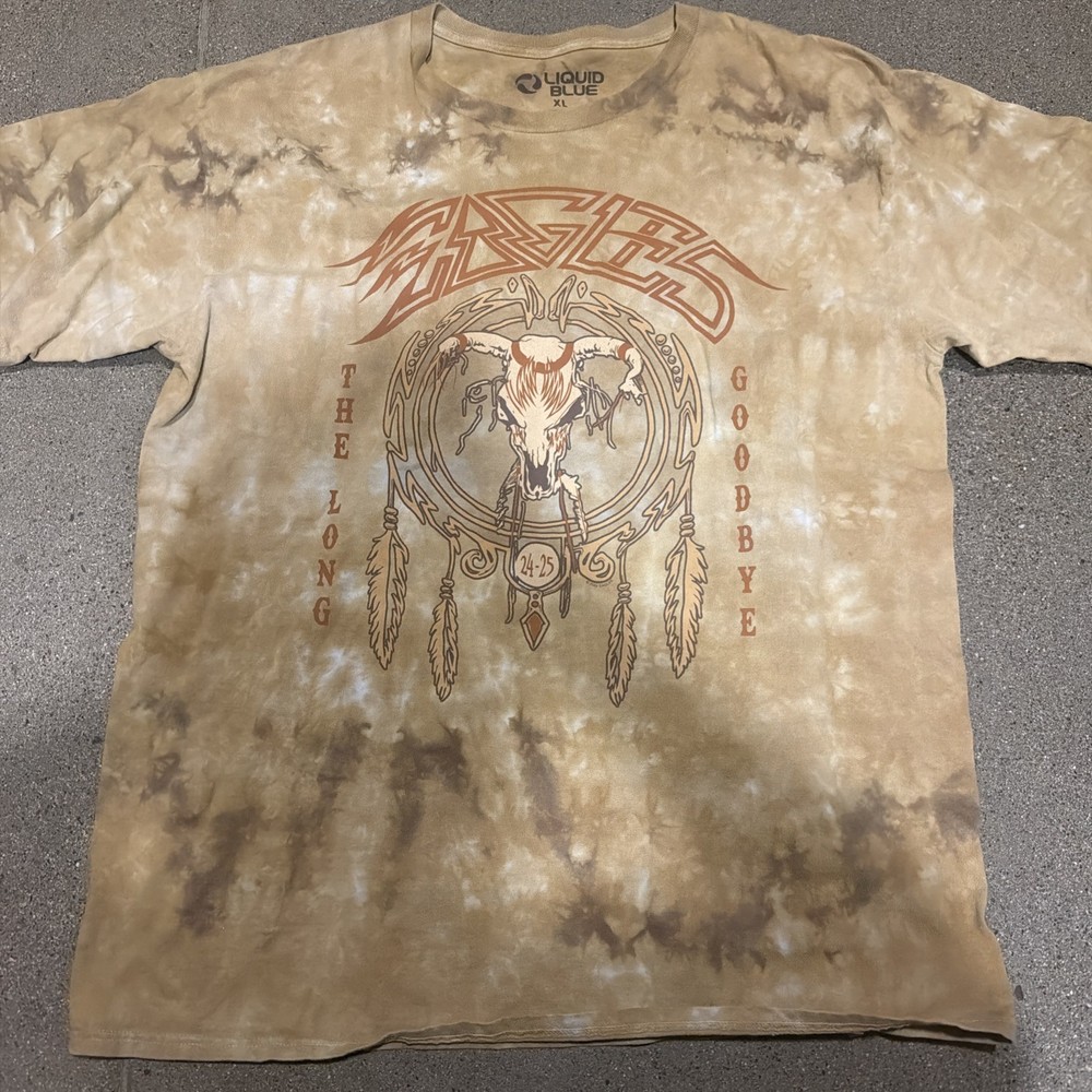 Liquid Blue Eagles The Long Goodbye 24-25 Las Vegas Sphere Tee Shirt Men’s Xl