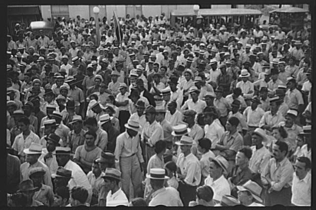 Strike Meeting,Sugar Mill,Yabucoa,Puerto Rico,Farm Security Admin,FSA,15
