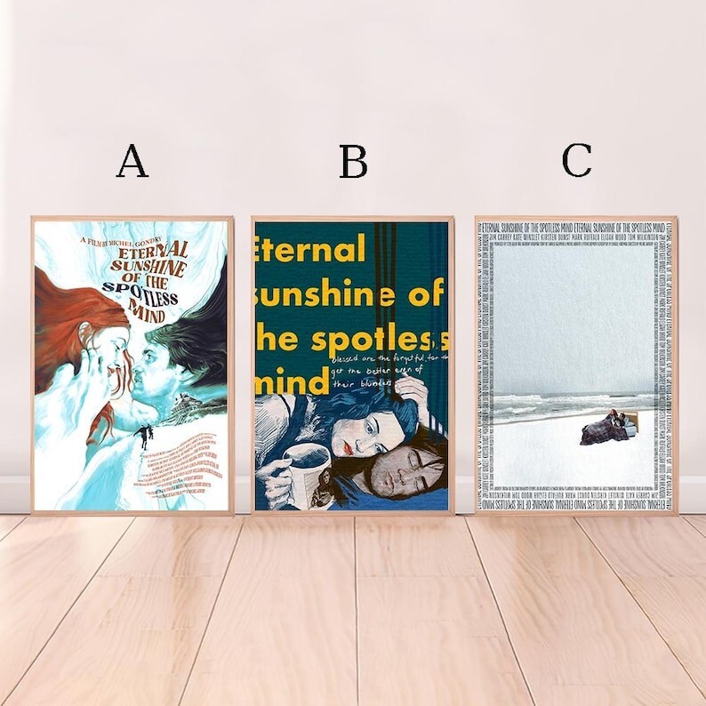 Eternal Sunshine of the Spotless Mind Movie Poster High Quality Frameless