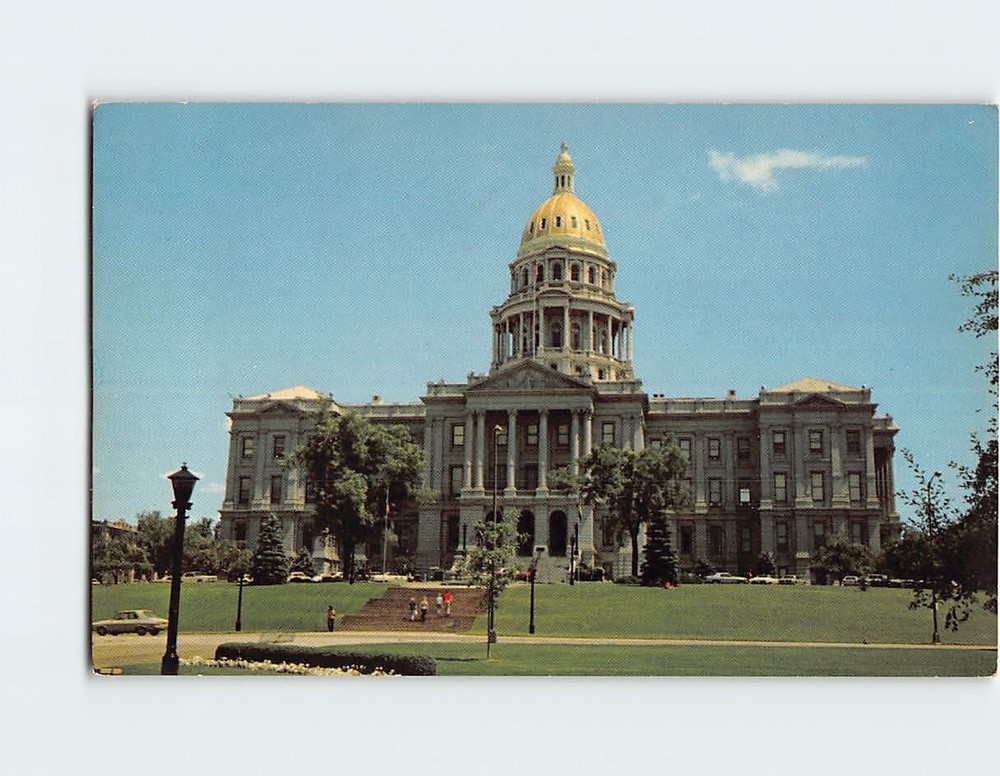 Postcard Colorado State Capitol Denver Colorado USA