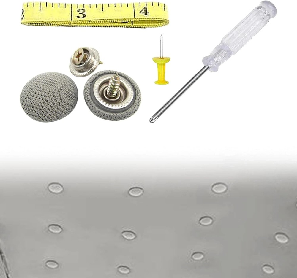 60PCS Car Roof Headliner Repair Kit, Auto Roof Snap Rivets Retainer Buttons with